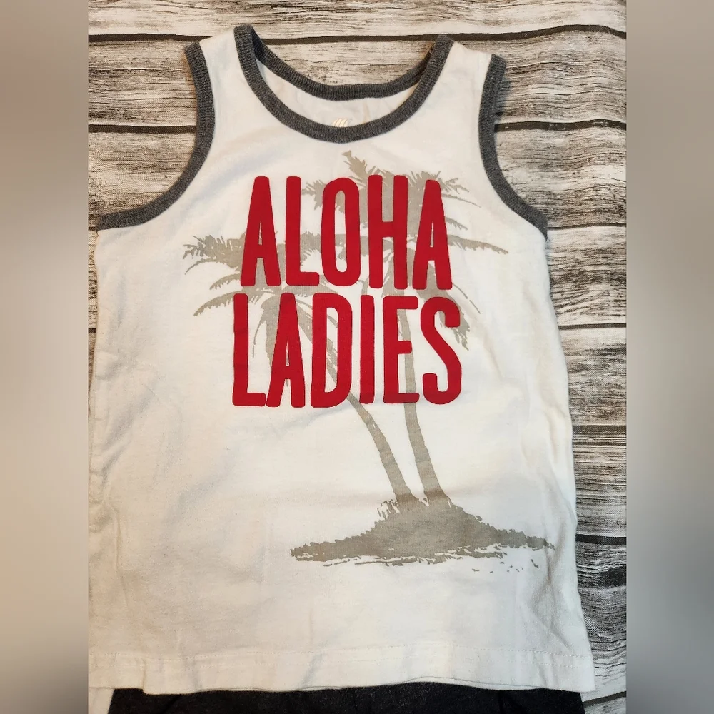 Childrens place tank top and shorts outfit